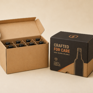 Protective glass divider packaging box UAE