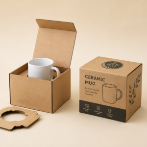 Custom cup and mug packaging box UAE