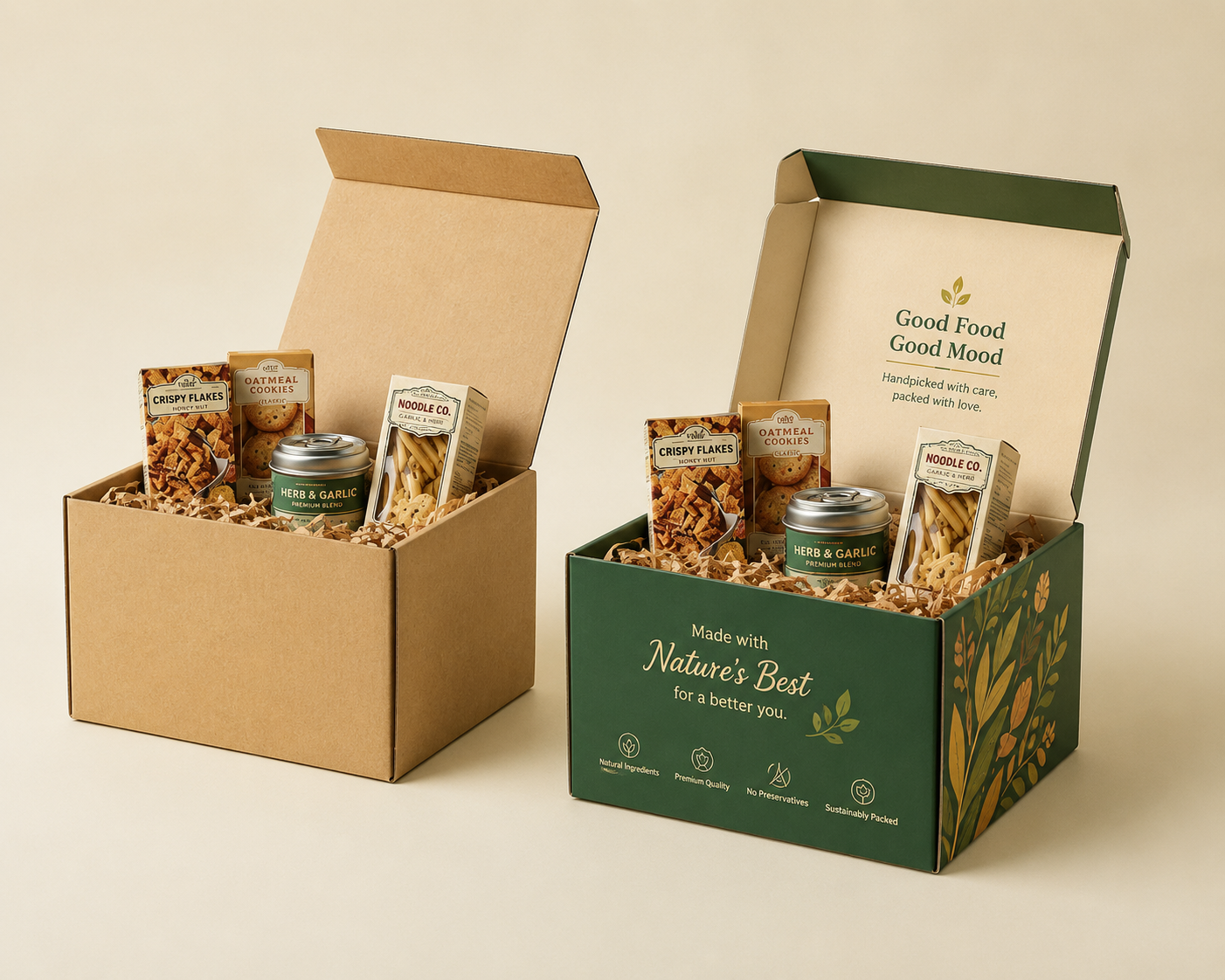 Custom food packaging boxes UAE