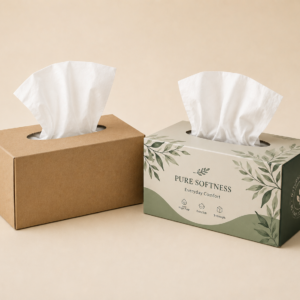 Custom tissue packaging box UAE
